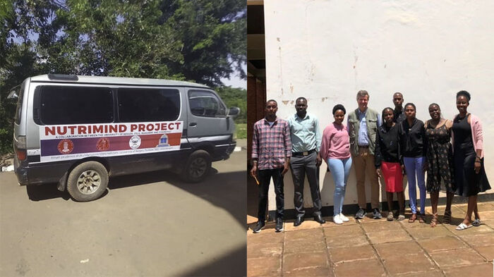 Project team members at Makerere University