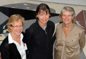 Hanne Harbo, Anne Spurkland og Elisabeth Gulowsen Celius