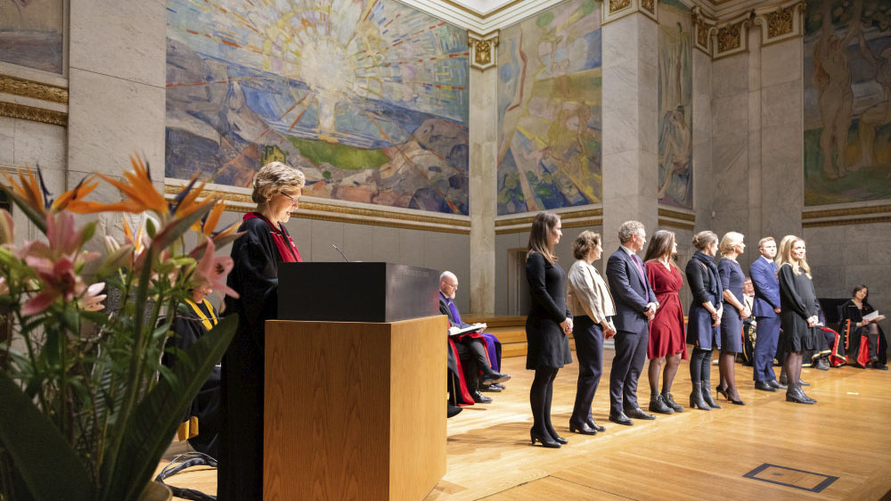 Doctoral conferment at the University of Oslo