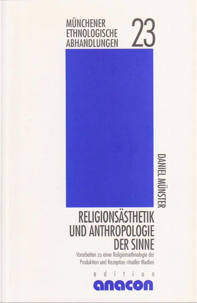 book cover Religionsästhetik und Anthropologie der Sinne by Daniel Münster