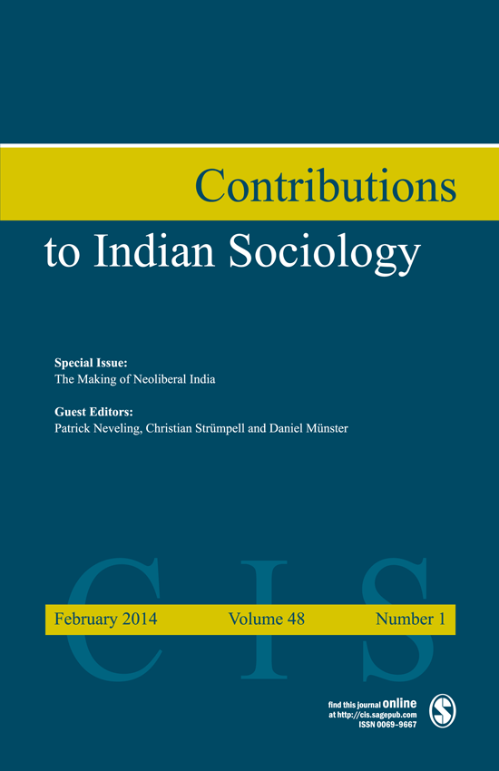 Journal Contribution to Indian Sociology