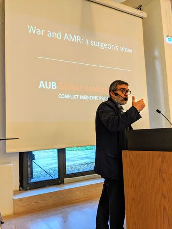 Ghassan Abu-Sittah, Head of Plastic and Reconstructive Surgery &amp;#38; Co-Director of the&amp;#160;Conflict Medicine Program&amp;#160;at the&amp;#160;Global Health Institute, American University of Beirut