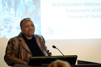 Xikombiso Mbhenyane, Professor - Division Human Nutrition, Faculty of Medicine and Health Sciences, Stellenbosch University, South Africa.