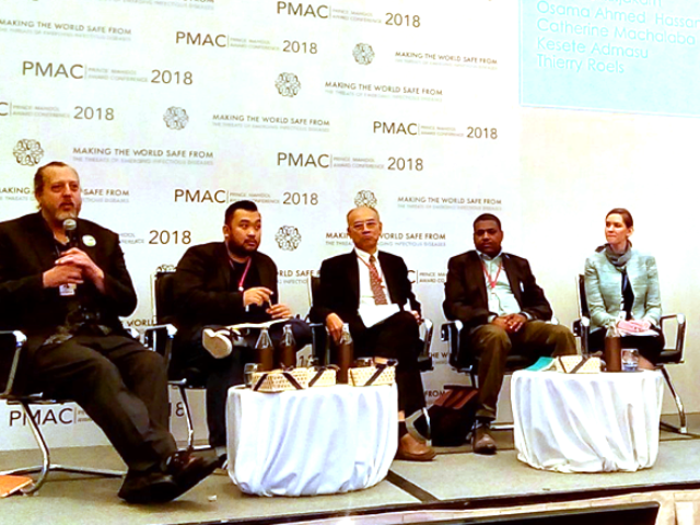 Dr. Osama Ahmed Hassan at PMAC 2018, Bangkok, Thailand.