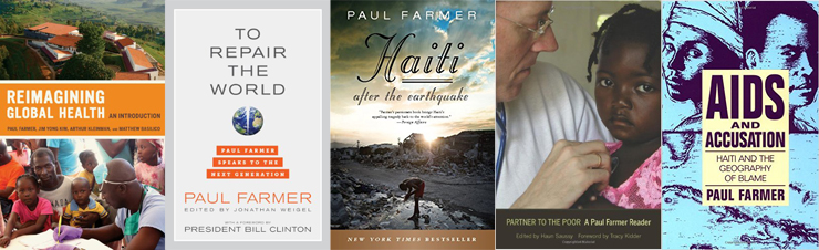 Book covers by Paul Farmer