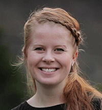 Bildet kan inneholde: person, panne, nese, smil, ansikt.