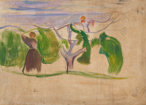 Bildet kan inneholde: kunstmaling, kunst, visuell kunst, maleri, akvarell maleri.