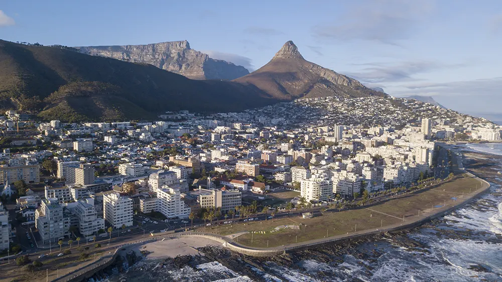 Image of South African city