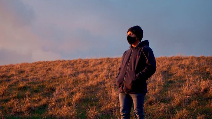 Bildet kan inneholde: sky, himmel, mennesker i naturen, naturlandskap, friluftsliv.