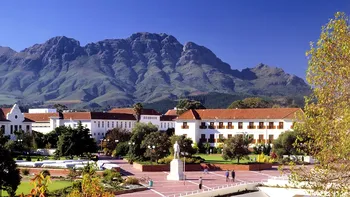 Bilde av Stellenbosch campus