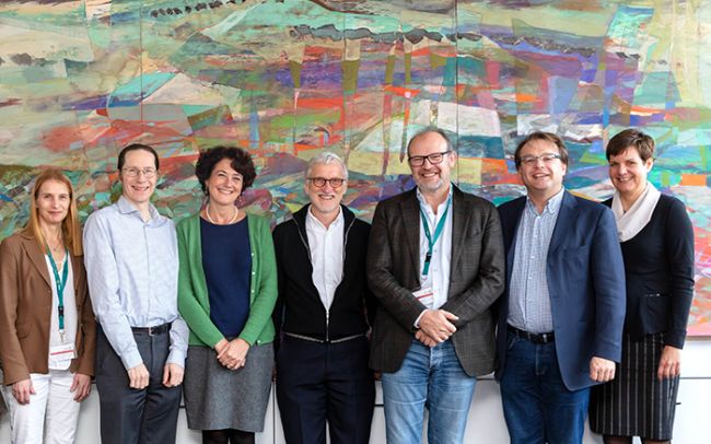 Photo of the 9 representatives from the four nodes of the Nordic EMBL partneship network.