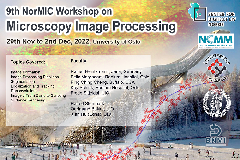 9th NorMic Workshop on Microscopy Image Processing