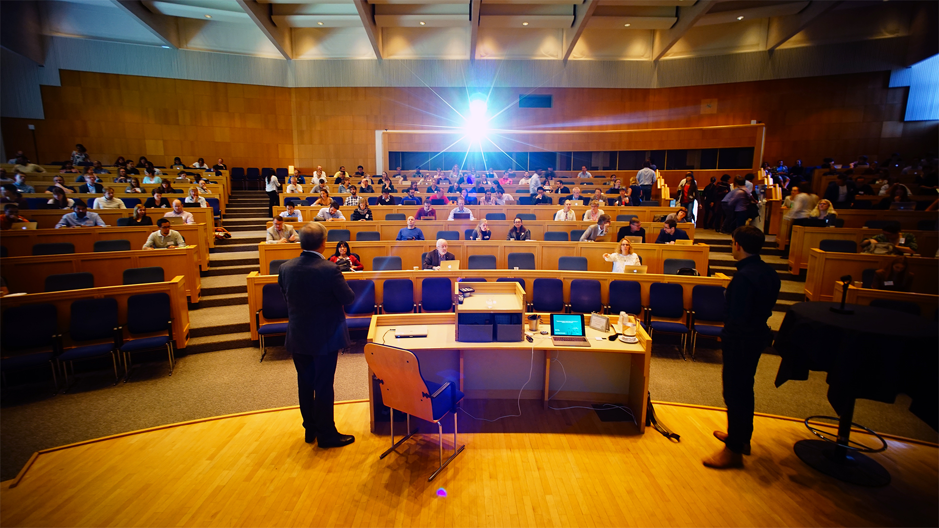 Photo of main auditorium