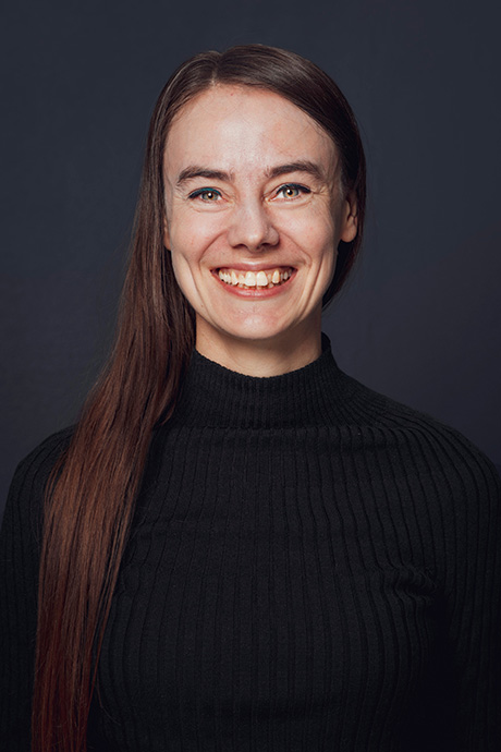 Photo of Marieke Kuijjer smiling. 