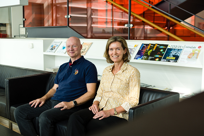 Harald Stenmark og Anette Sørensen