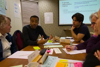 Nina K. Vøllestad, Ben R Bjørsvik og Million Tesfaye Eshete. Les mer om lanseringsseminaret i Eivind Engebretsens blog: New Sustainable Health Unit.