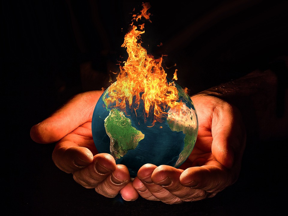 hands, earth, fire